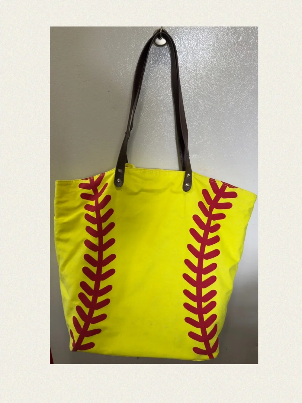 Softball Tote Bag